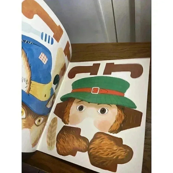 Play Mask Book **Little Red Riding Hood1990- Unused by Watermill Press - Picture 4 of 5